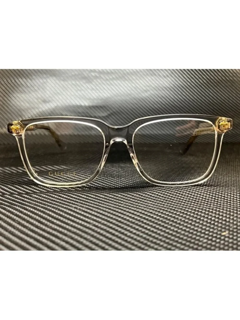 New Gucci Men  Grey Eyeglasses  56- 18- 150